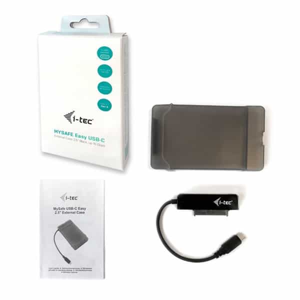 ITec MySafe USBC 31 Gen 2 Easy 25  Caja HDD