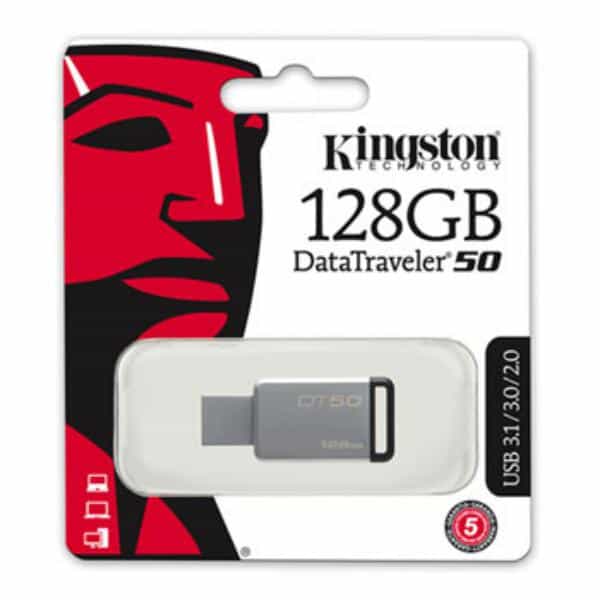Kingston DataTraveler 50 128GB  Pendrive