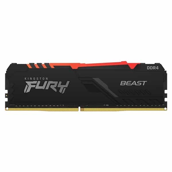 Kingston Fury Beast RGB DDR4 16GB 2666MHZ CL16  Memoria RAM
