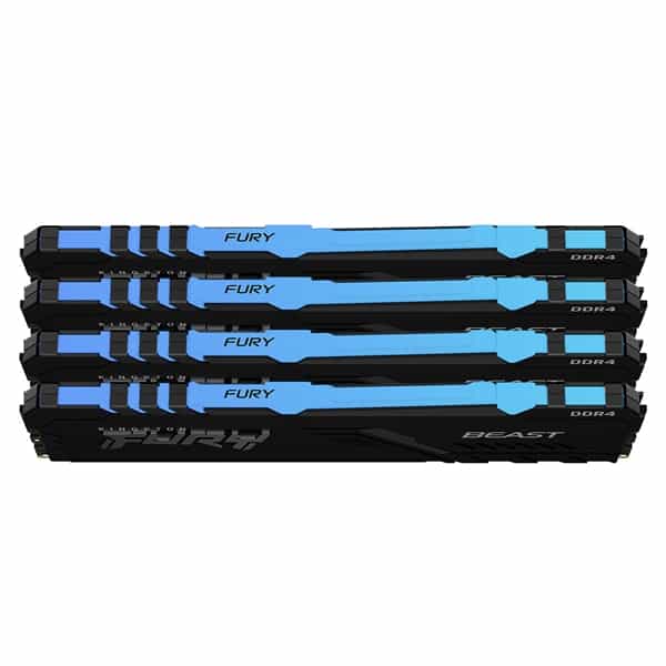 Kingston Fury Beast DDR4 32GB4x8 2666MHZ CL16  Memoria RAM