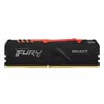 Kingston Fury Beast RGB DDR4 8GB 3200MHz CL16 Memoria RAM