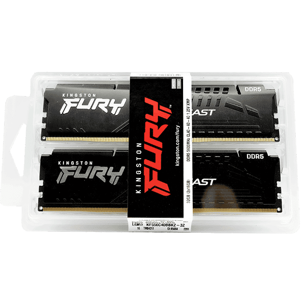 Kingston Fury Beast 64GB 2x32GB DDR5 5600MHZ C40  RAM