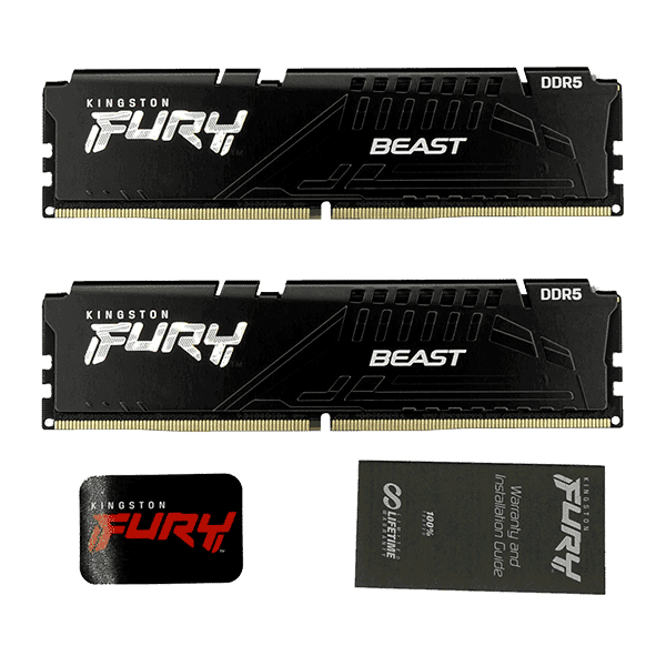 Kingston Fury Beast 64GB 2x32GB DDR5 5600MHZ C40  RAM