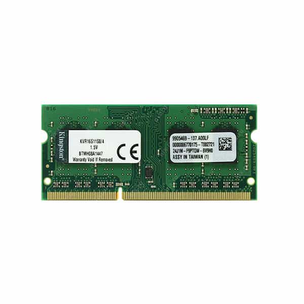 Kingston ValueRAM DDR3 1600Mhz 4GB SODIMM  Memoria RAM