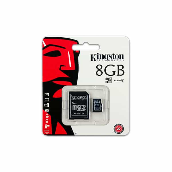 Kingston microSDHC 8GB  Memoria MicroSD