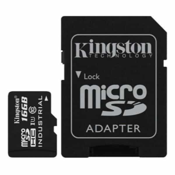 Kingston Industrial Temperature MicroSD 16GB cad  Memoria