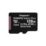 Kingston Canvas 128 GB Clase 10 UHSI  Tarjeta MicroSD