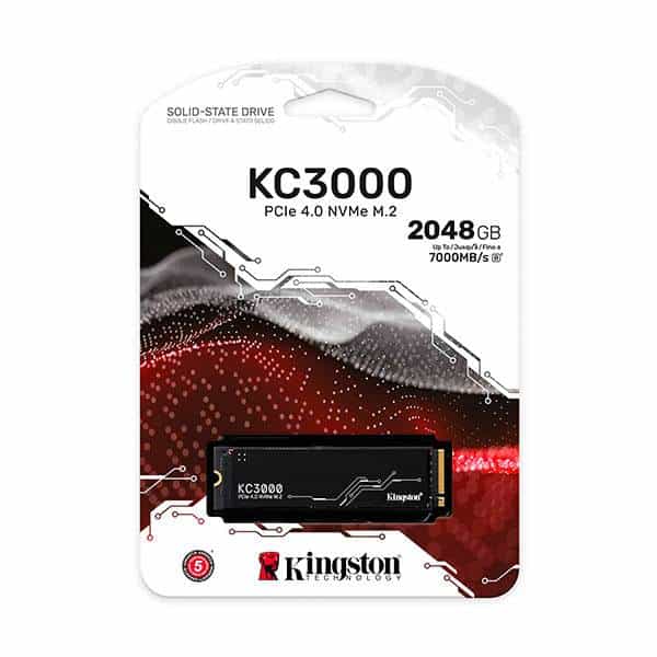 Kingston KC3000 M2 NVMe PCIe 40 2TB  Disco Duro SSD