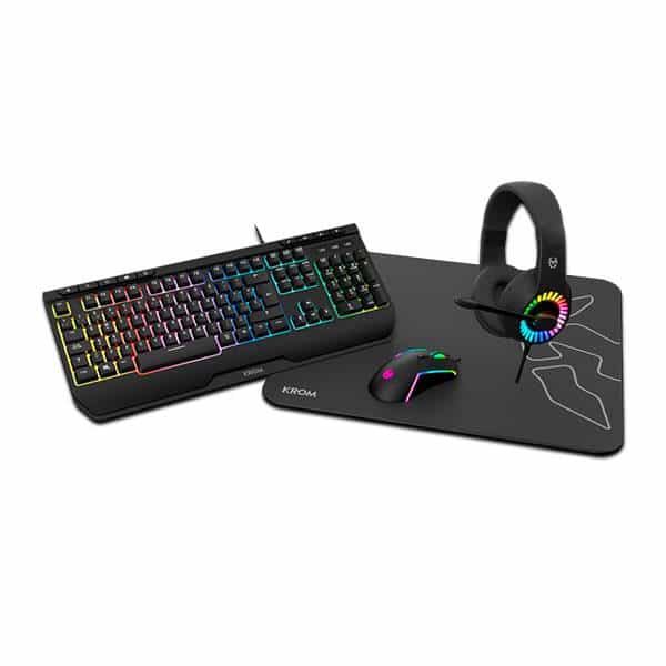 Krom Kenya 4 EN 1 RGB Gaming  Combo