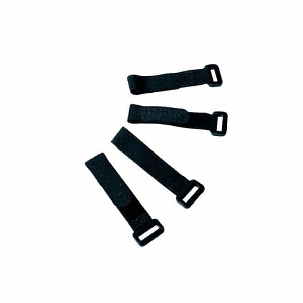 Logilink 10 bridas textiles velcro para cable negro