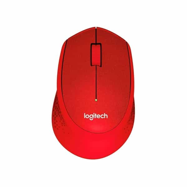 Logitech M330 Silent Plus rojo  Ratón