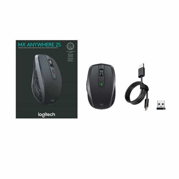 Logitech MX Anywhere 2S negro Bluetooth  Wireless  Ratón