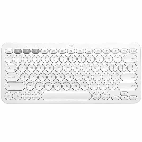 Logitech K380 Multidispositivo Blanco Bluetooth ES  Teclado