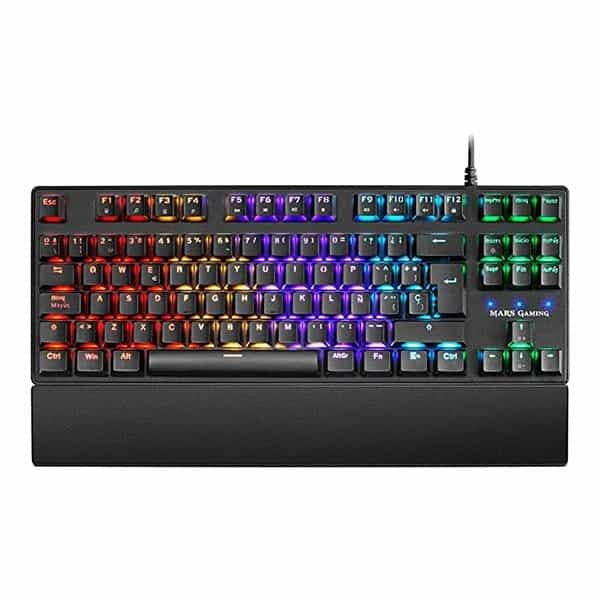 Mars Gaming MKXTKL TKL mecánico RED RGB  Teclado