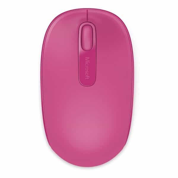 Microsoft Wireless Mobile Mouse 1850 Magenta  Ratón