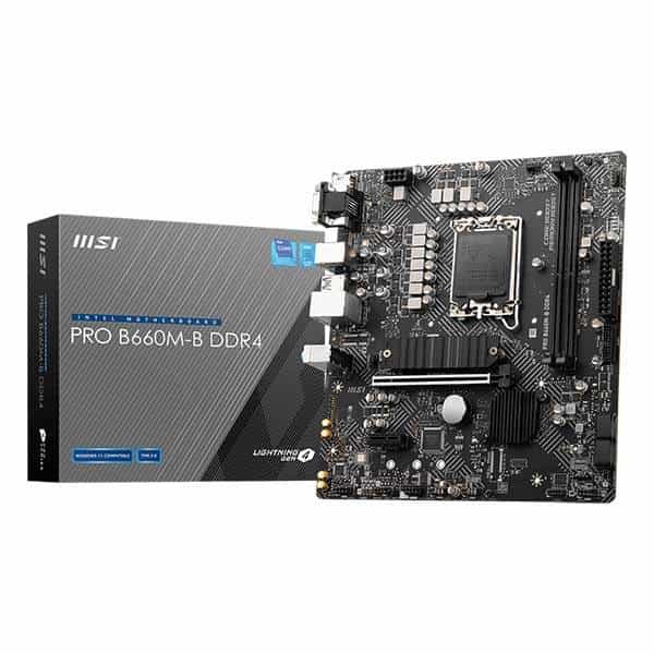MSI B660MB Pro  DDR4  Placa Base Intel 1700