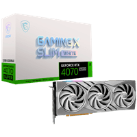 MSI GeForce RTX 4070 Super Gaming X White 12GB GDDR6X DLSS3 - Tarjeta Gráfica Nvidia