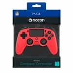 Nacon PS4 oficial rojo wired  Gamepad