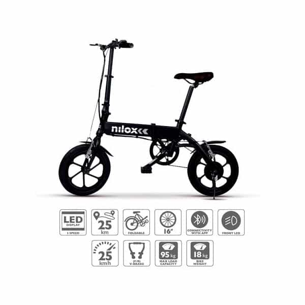 Nilox DOC EBIKE X2 Plus  Bicicleta Eléctrica