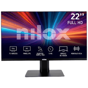 Nilox NXM22FHD11  Monitor 22 IPS FullHD HDMI 5ms