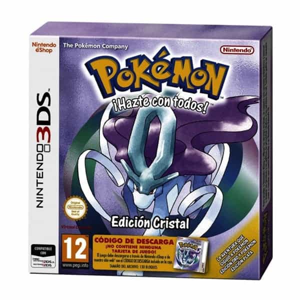 Nintendo 3DS Pokémon Edición Cristal  Videojuego