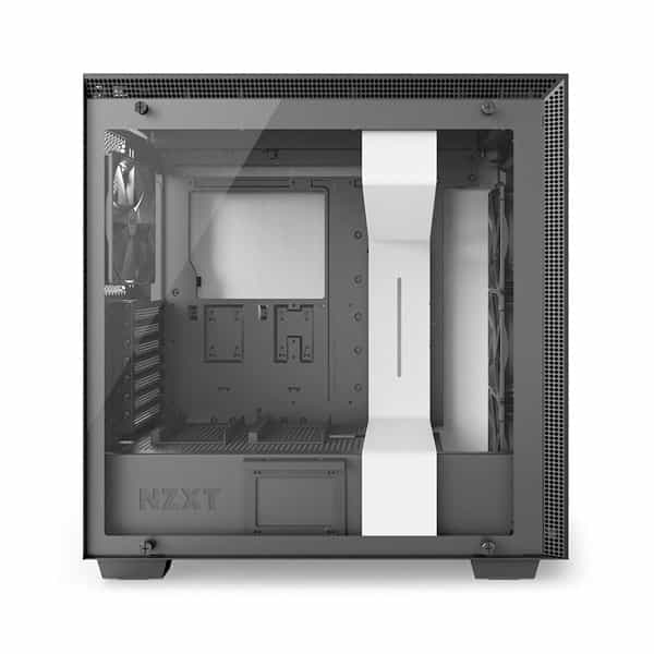 NZXT H700 con ventana blanca  negra  Caja