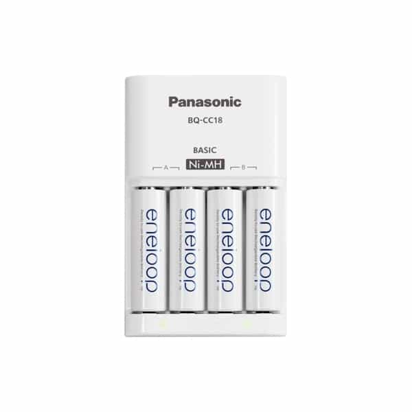 Panasonic Eneloop Cargador Básico  4 pilas AA 1900mAh
