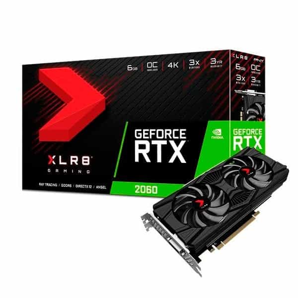 PNY Nvidia GeForce RTX 2060 XLR8 Gaming 6GB  Gráfica