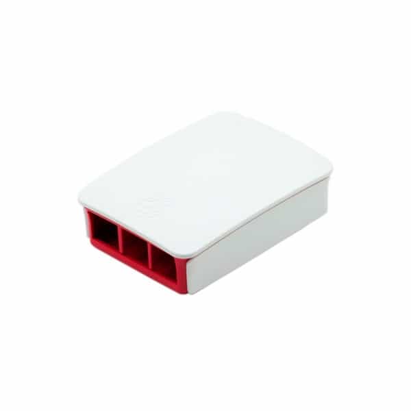 Caja RASPBERRY PI 3 B Blanca y Roja  Accesorio
