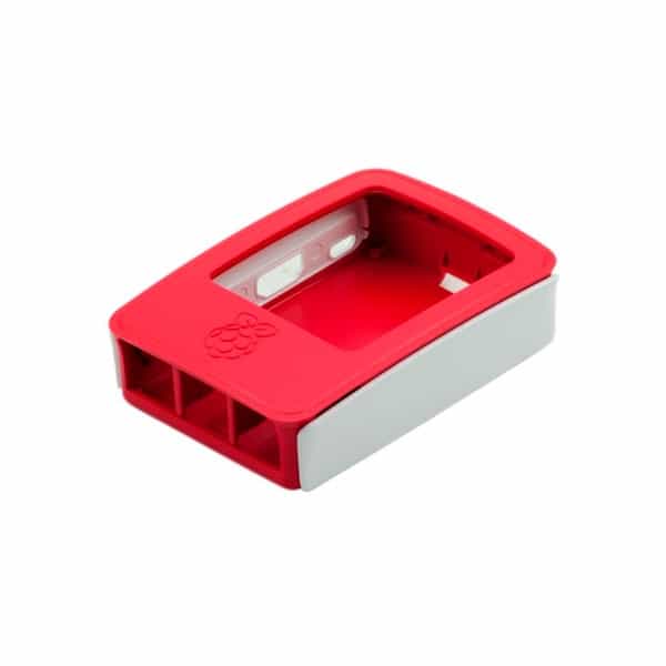 Caja RASPBERRY PI 3 B Blanca y Roja  Accesorio