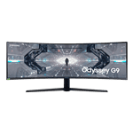Monitor Gaming Ultrapanorámico Curvo Samsung Odyssey G9 G95TSSP 49 Dual QHD 1ms 240Hz VA Blanco y Negro