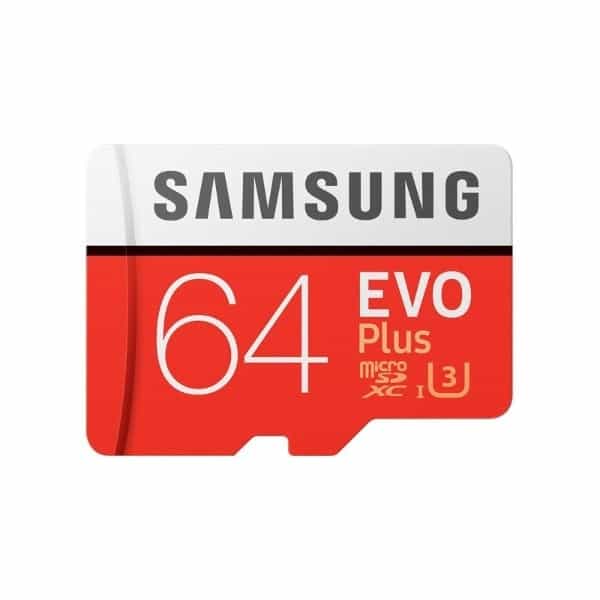 Samsung EVO PLUS 64GB MicroSD Clase 10  Memoria Flash