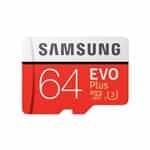 Samsung EVO PLUS 64GB MicroSD Clase 10  Memoria Flash