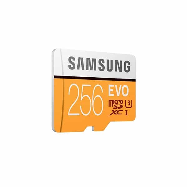 Samsung EVO 256GB MicroSD Clase 10  Memoria Flash