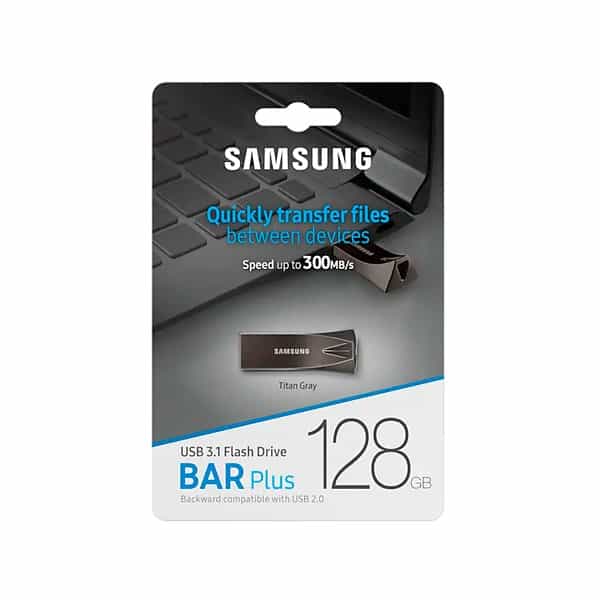 Samsung BAR Titan Gray Plus 128GB USB 31  PenDrive