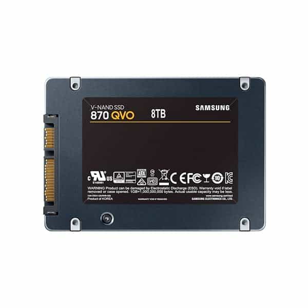 Samsung 870 QVO 8TB 25 SATA 3  Unidad SSD