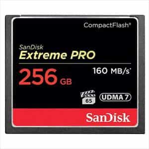 SanDisk Extreme Pro 256GB 160MBs  Tarjeta CompactFlash