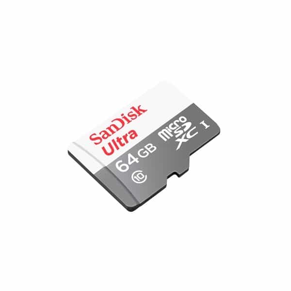 SanDisk Ultra 64GB 100MBs cadapt  Tarjeta microSD