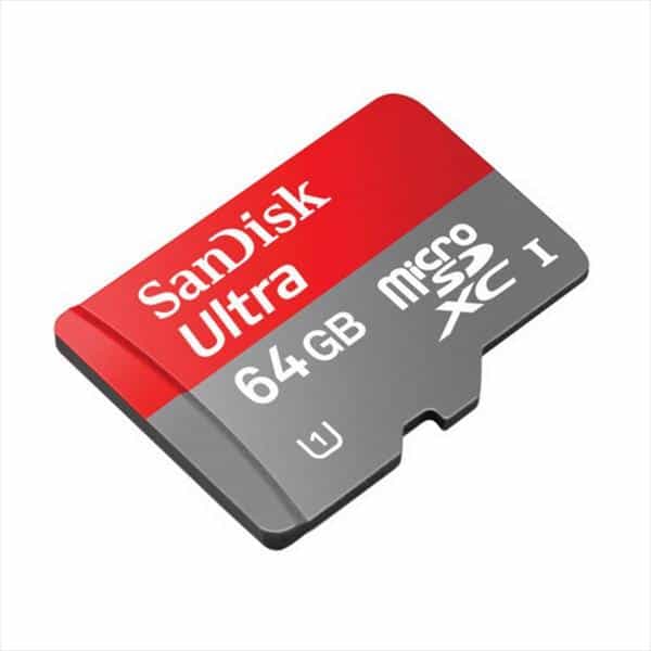 SanDisk Ultra Android 64GB 80MBs cadapt  Tarjeta microSD