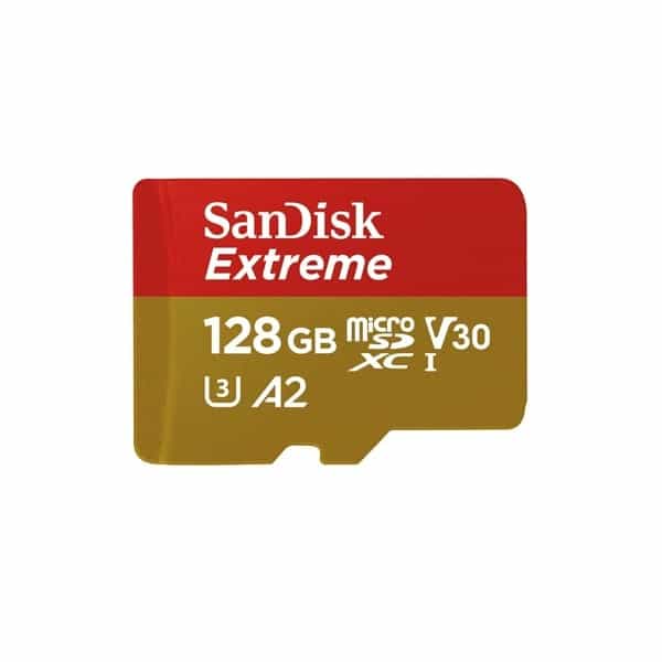 SanDisk Extreme 128GB 160MBs cadap  Tarjeta microSD