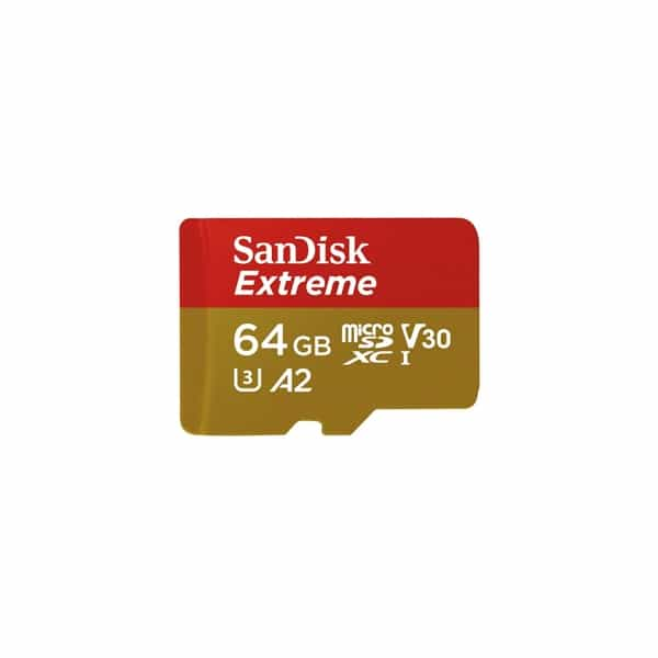 SanDisk Extreme 64GB 160MBs cadap  Tarjeta microSD