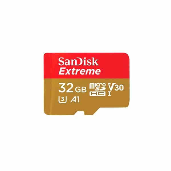 SanDisk Extreme 32GB 100MBs 60MBs cada  Tarjeta microSD