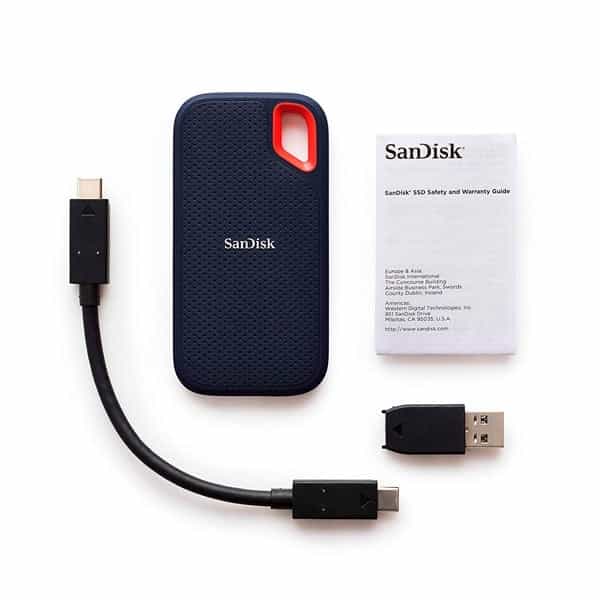 SanDisk Extreme Portable SSD 500GB  Disco Duro Externo SSD