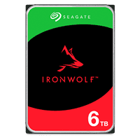 Seagate IronWolf 6TB | Disco Duro 3.5" 5400 RPM 256MB SATA