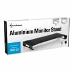 Sharkoon Aluminium Monitor Stand PRO Negro hub  Accesorio