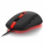 Sharkoon Force PRO USB 3200DPI Rojo  Ratón