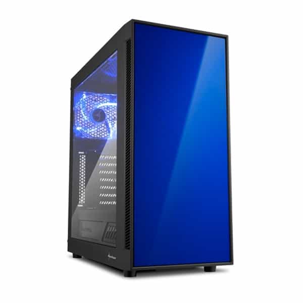 Sharkoon AM5 Window negra azul ATX  Caja
