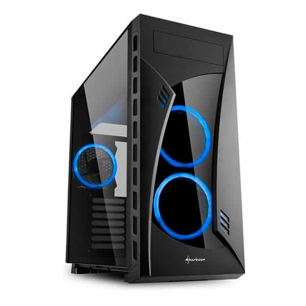Sharkoon Night Shark Blue ATX   Caja