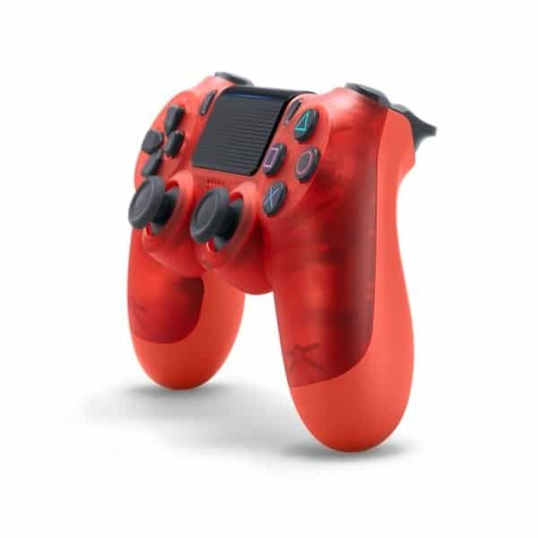 Mando  Sony PS4 DualShock 4 V2, Inalámbrico, Panel táctil, Rojo