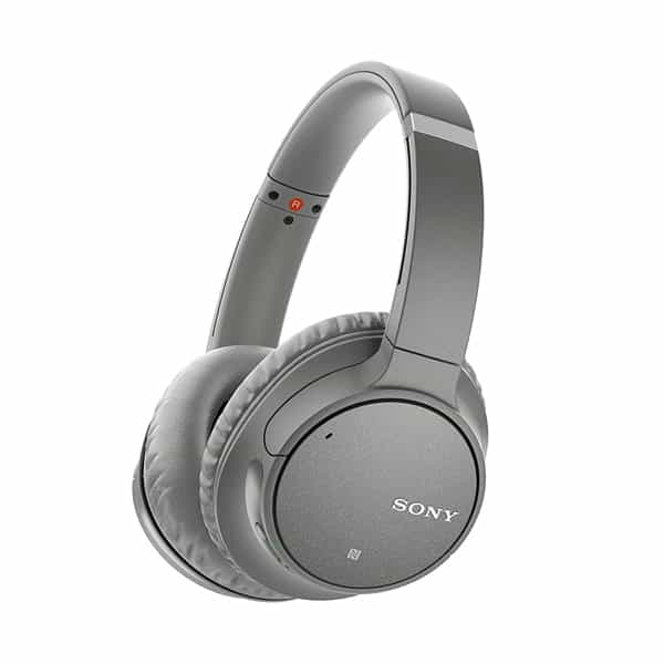 Sony WHCH700N Bluetooth Gris Auriculares Inalámbricos